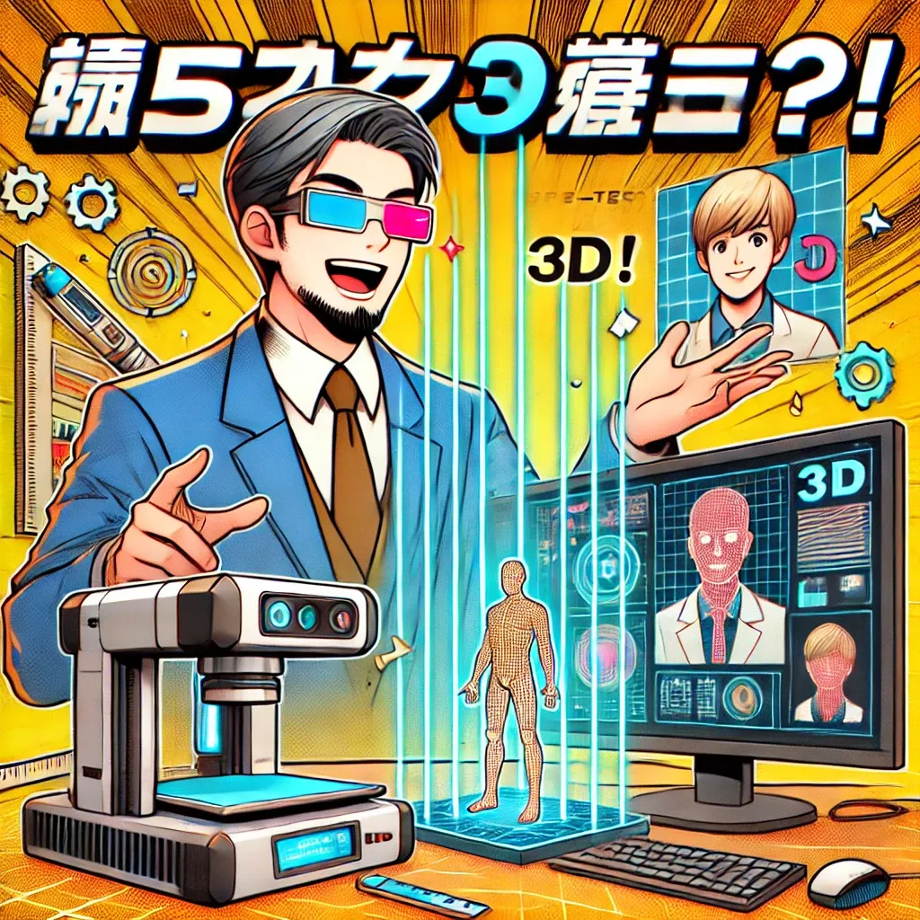 【BSM特典エピソード】3Dスキャナ始めました！