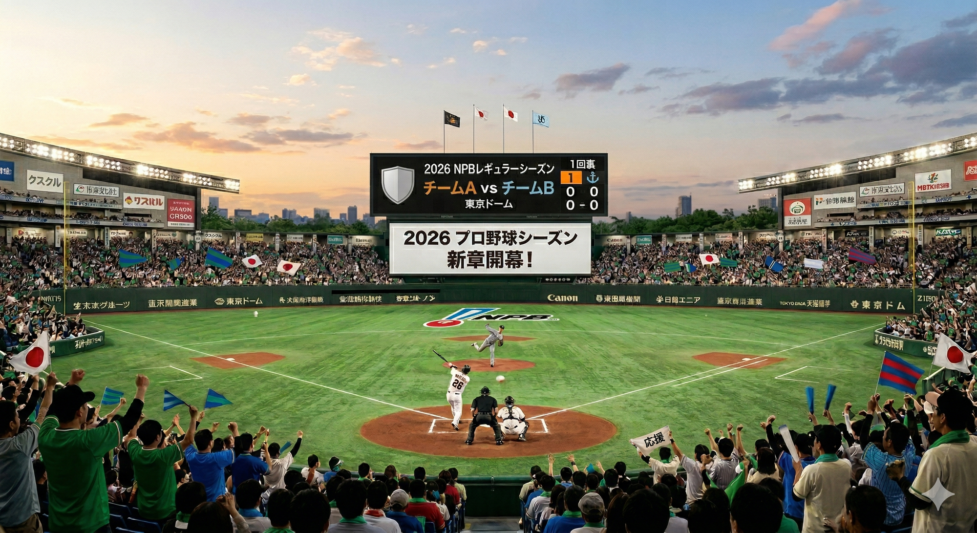 2026年のプロ野球シーズンに向けて